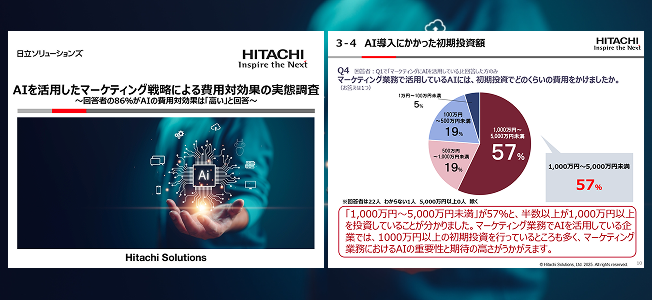 AIを活用したマーケティング戦略による費用対効果の実態調査