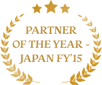 PARTNER OF THE YEAR - JAPAN FY'15